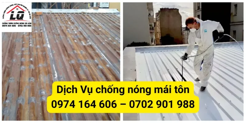 Chống nóng mái tôn