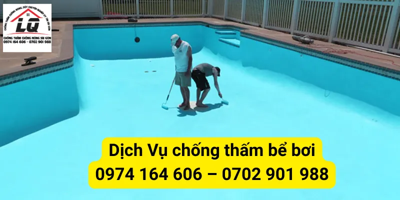 chống thấm bể bơi